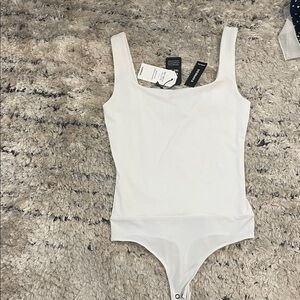 Express White  Bodysuit